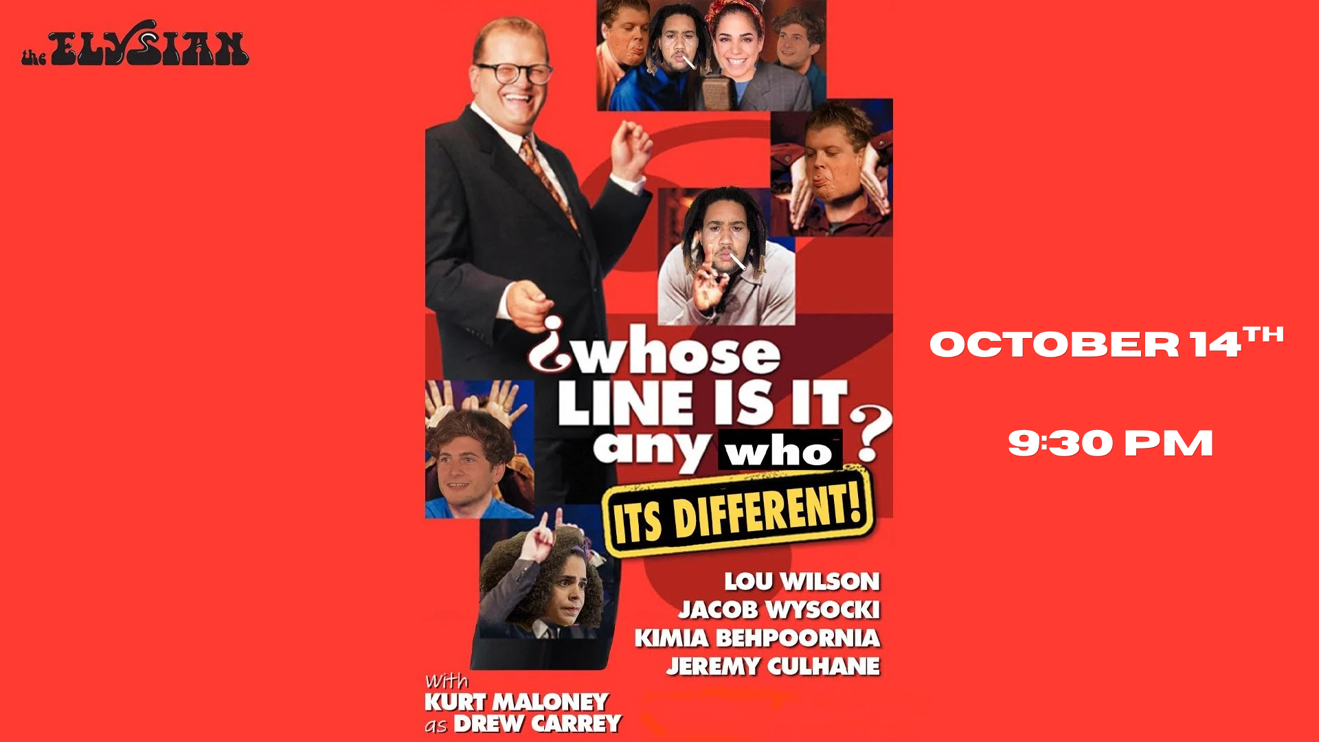 Whose Line Is It Anywho at The Elysian Theater