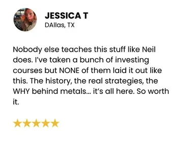 Real student testimonial screenshot