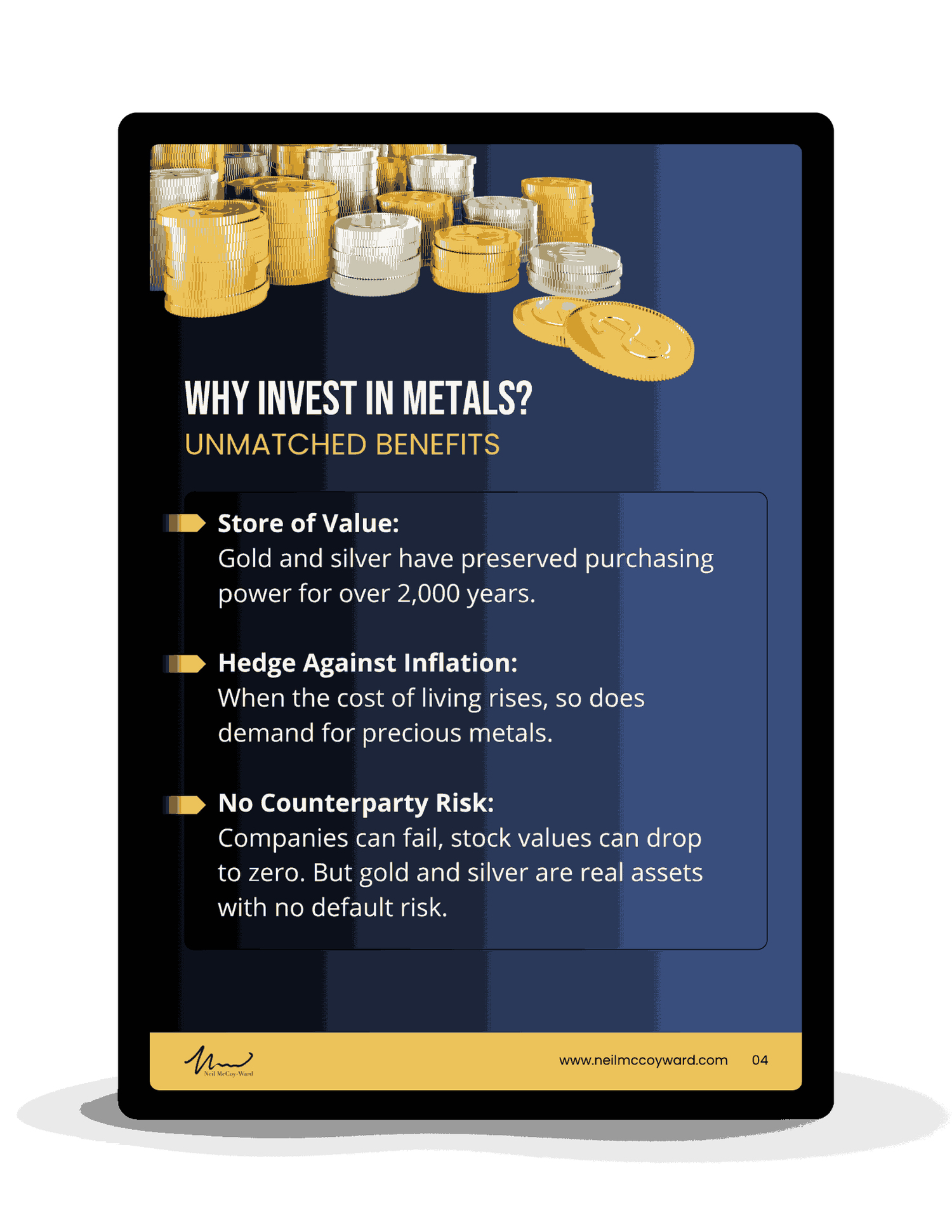 Inside Neil McCoy-Ward's Gold and Silver Guide