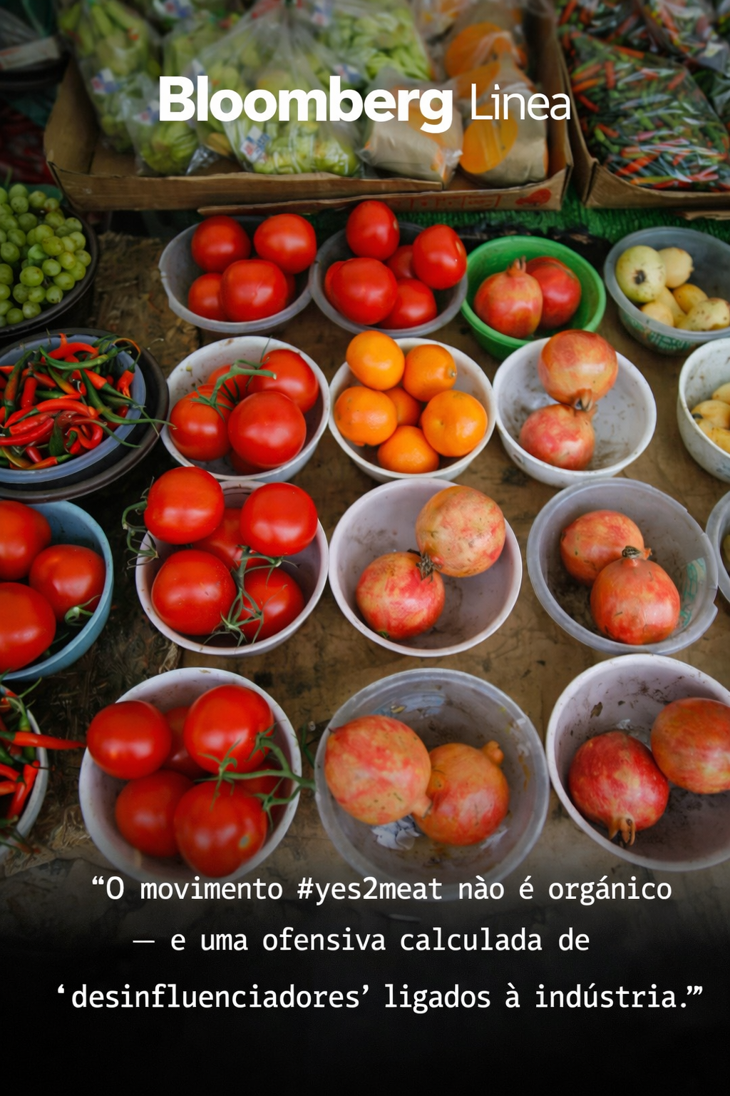 Bloomberg Línea · EAT-Lancet and meat-industry narratives