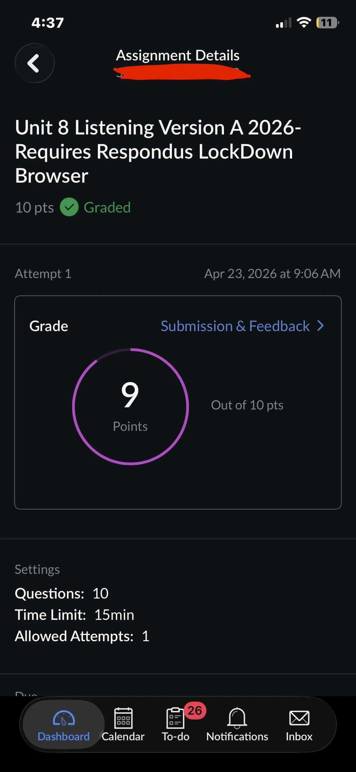 Client review