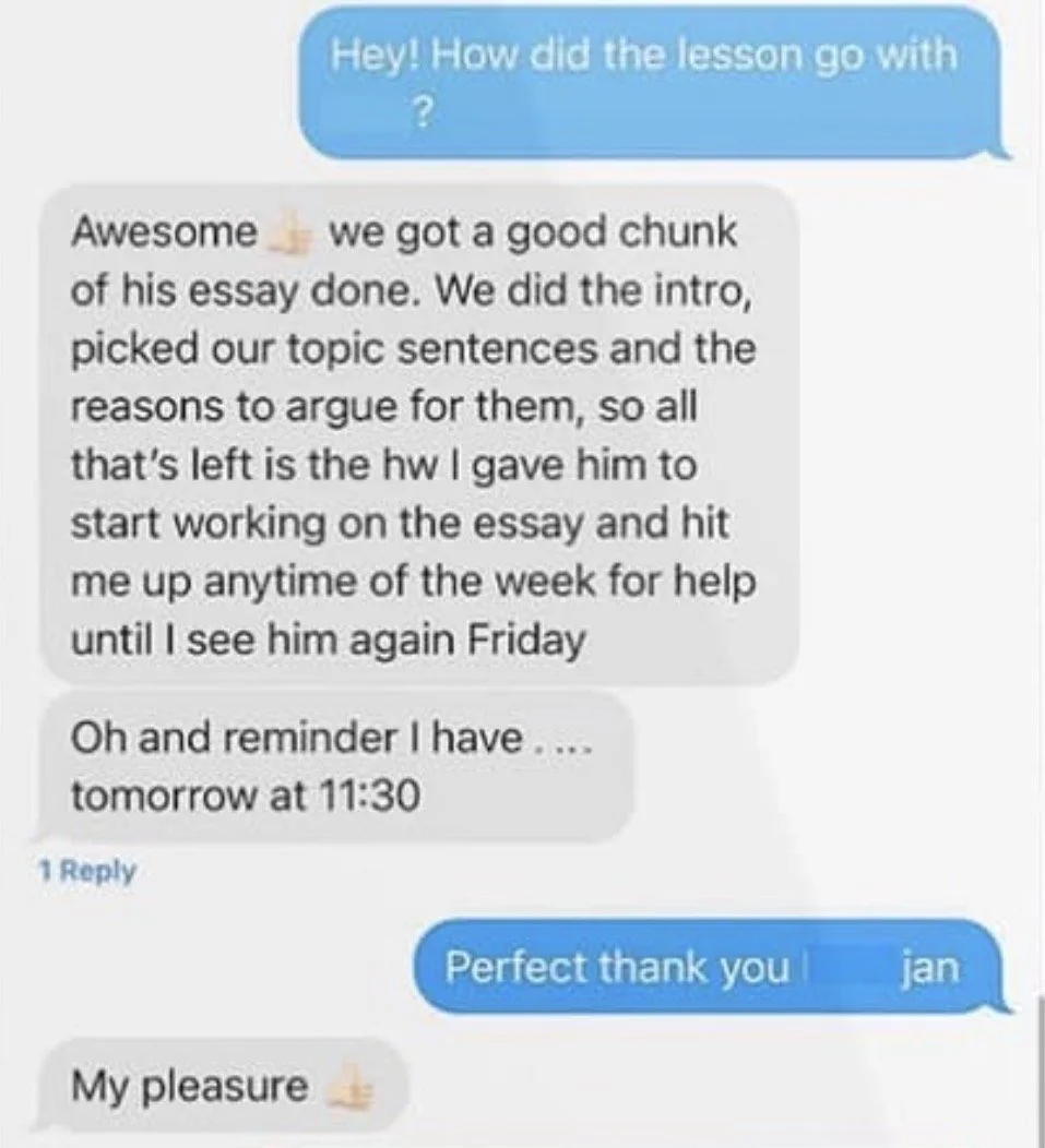 Client review