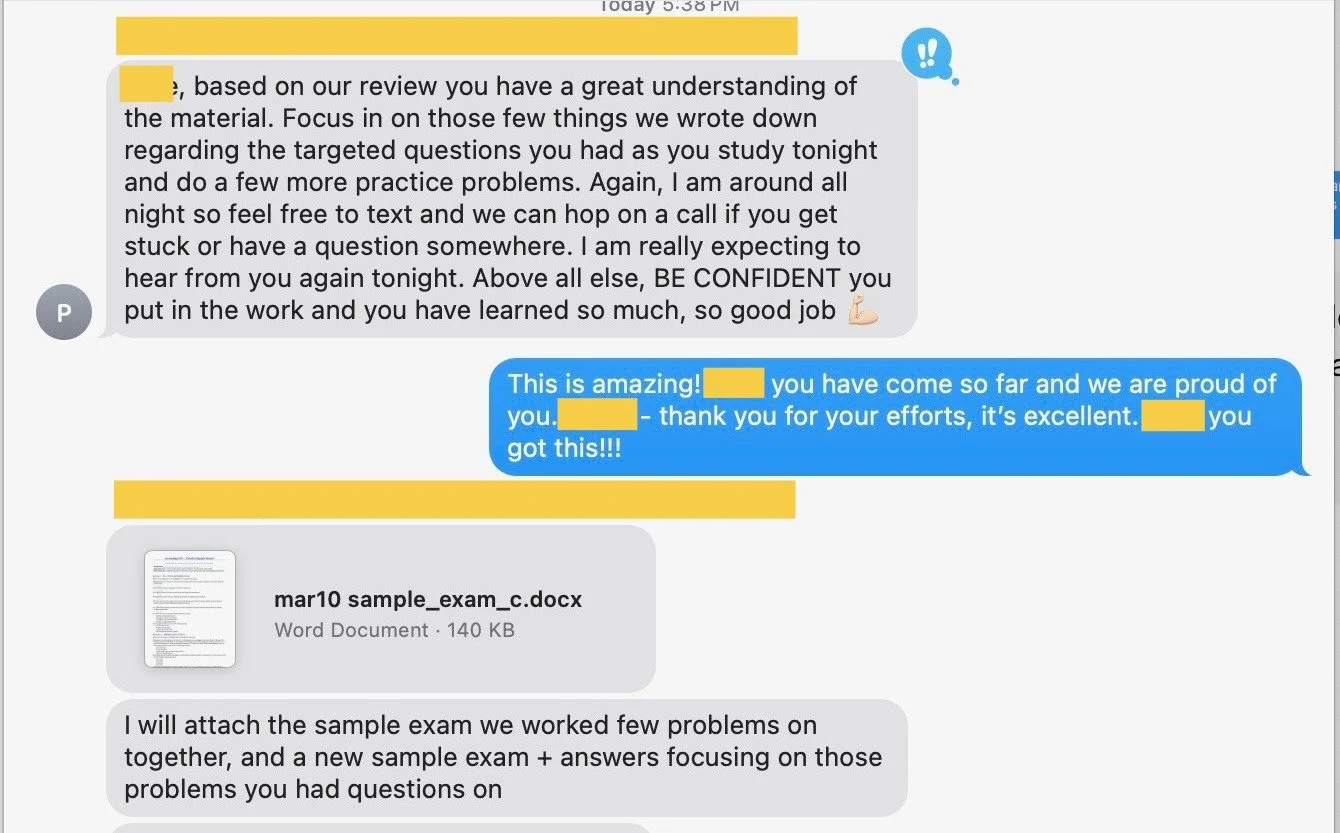 Client review