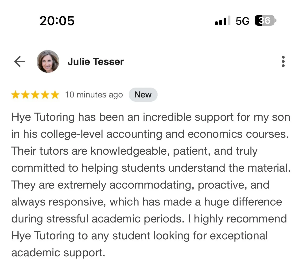 Client review