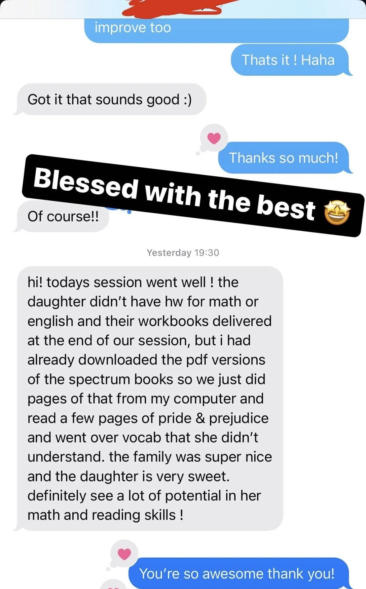 Client review