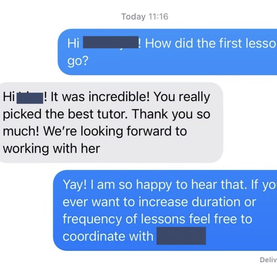 Client review
