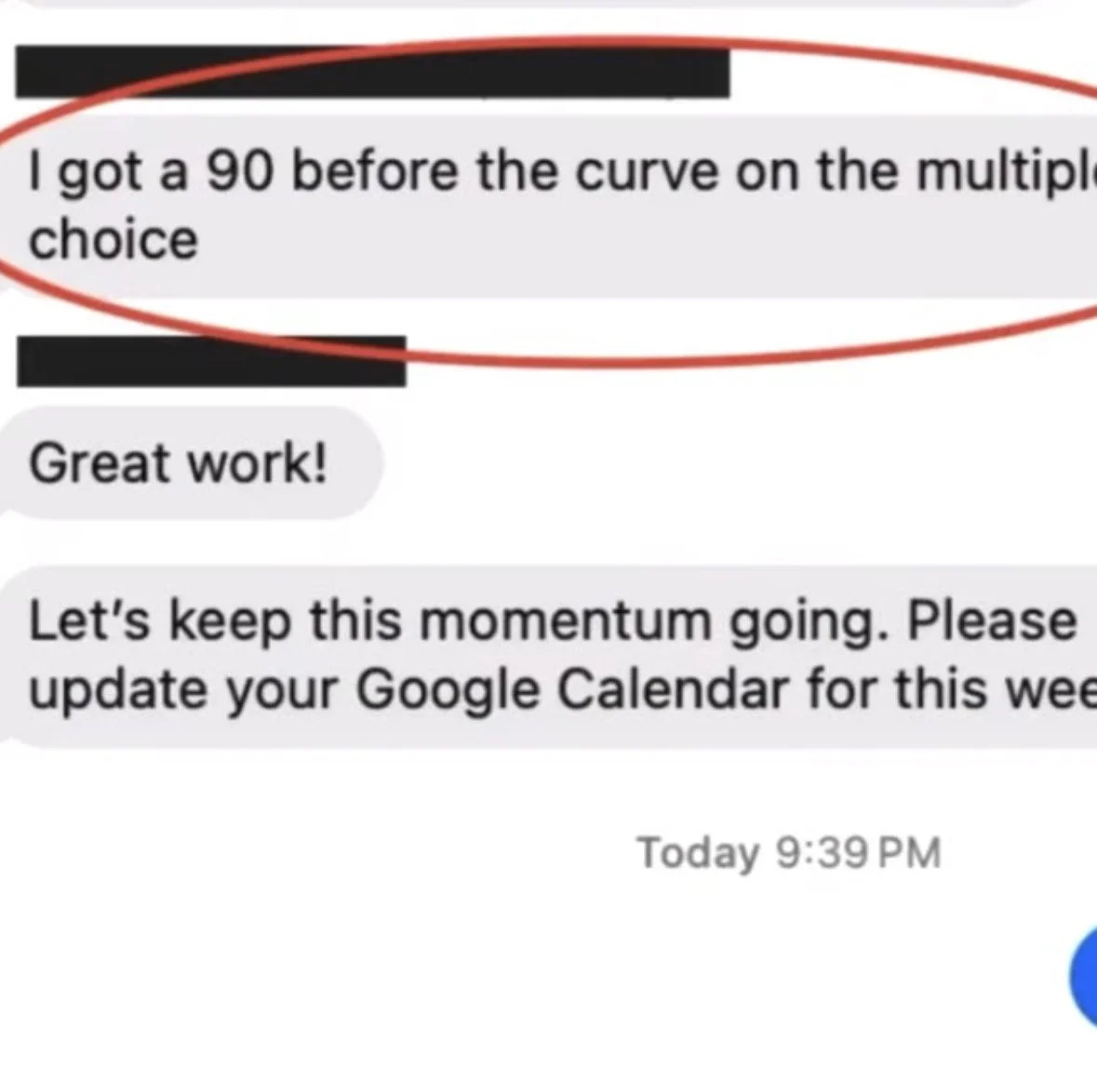 Client review