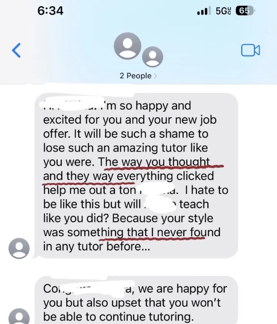 Client review