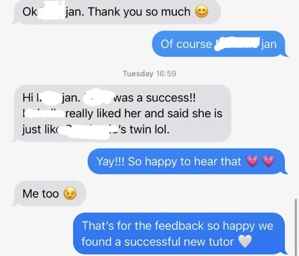 Client review
