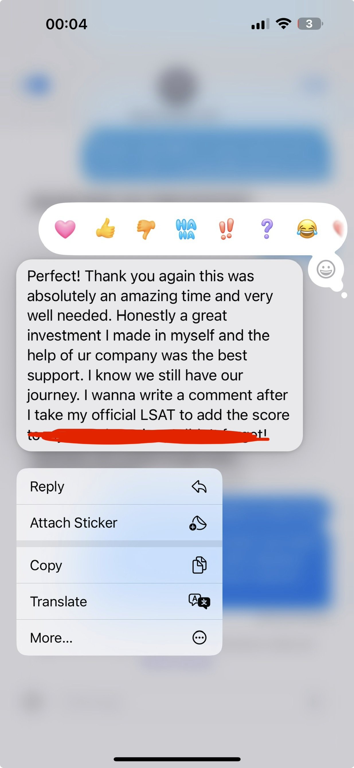 Client review