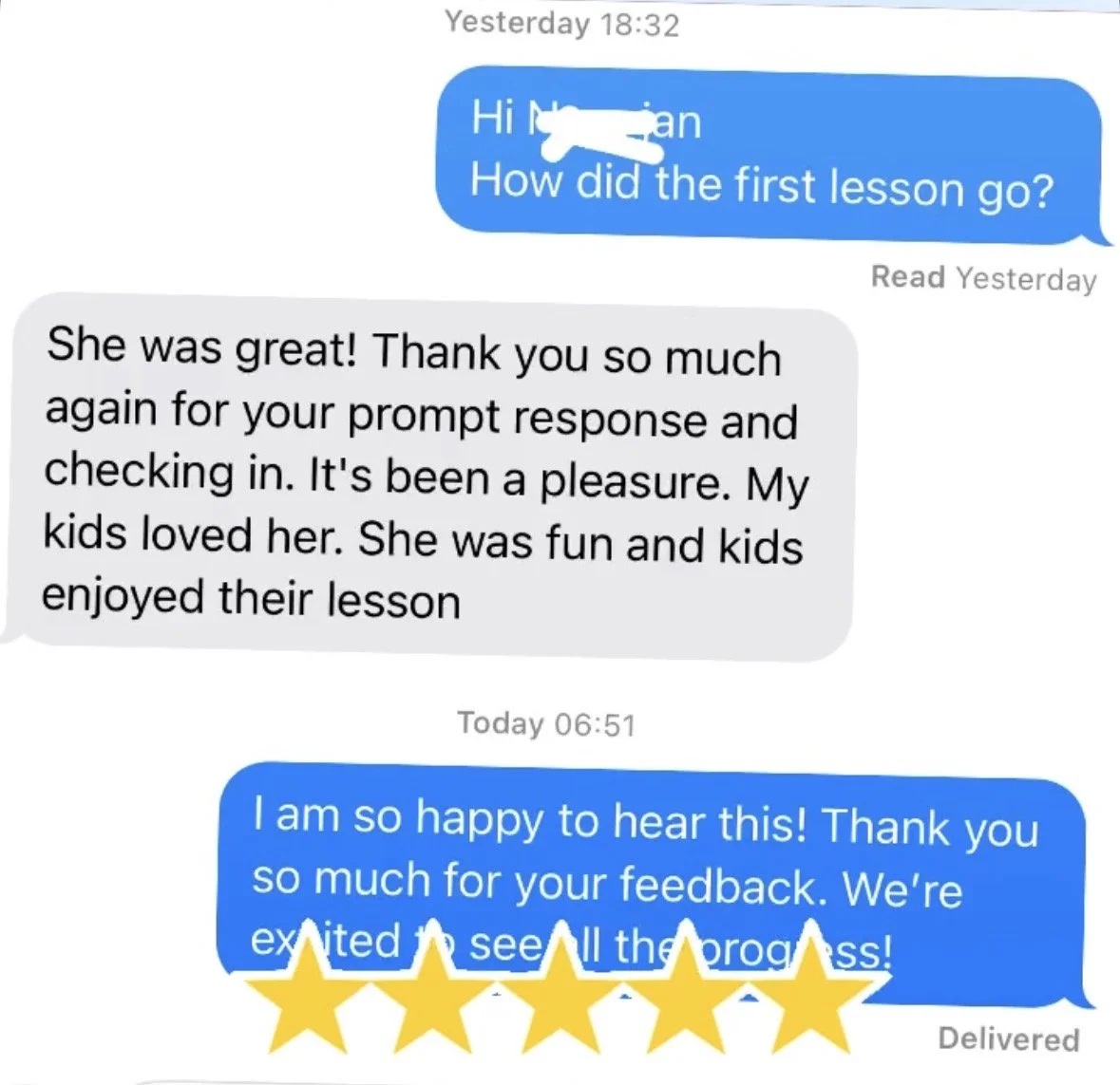 Client review