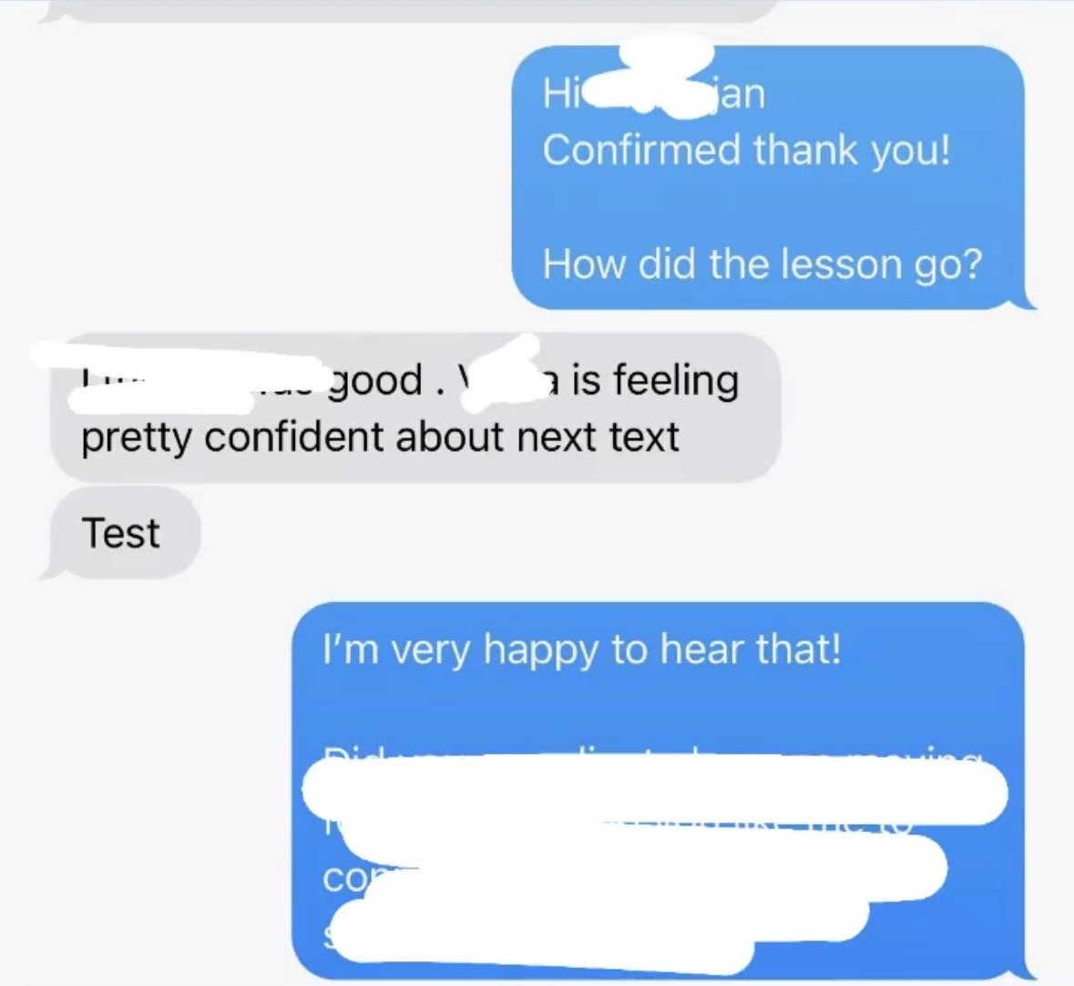 Client review