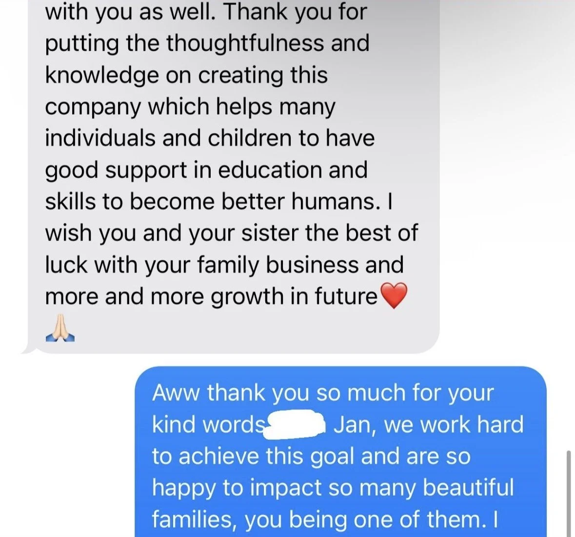 Client review