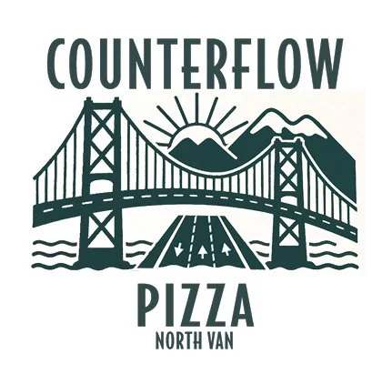 Counterflow pizza at Pemberton