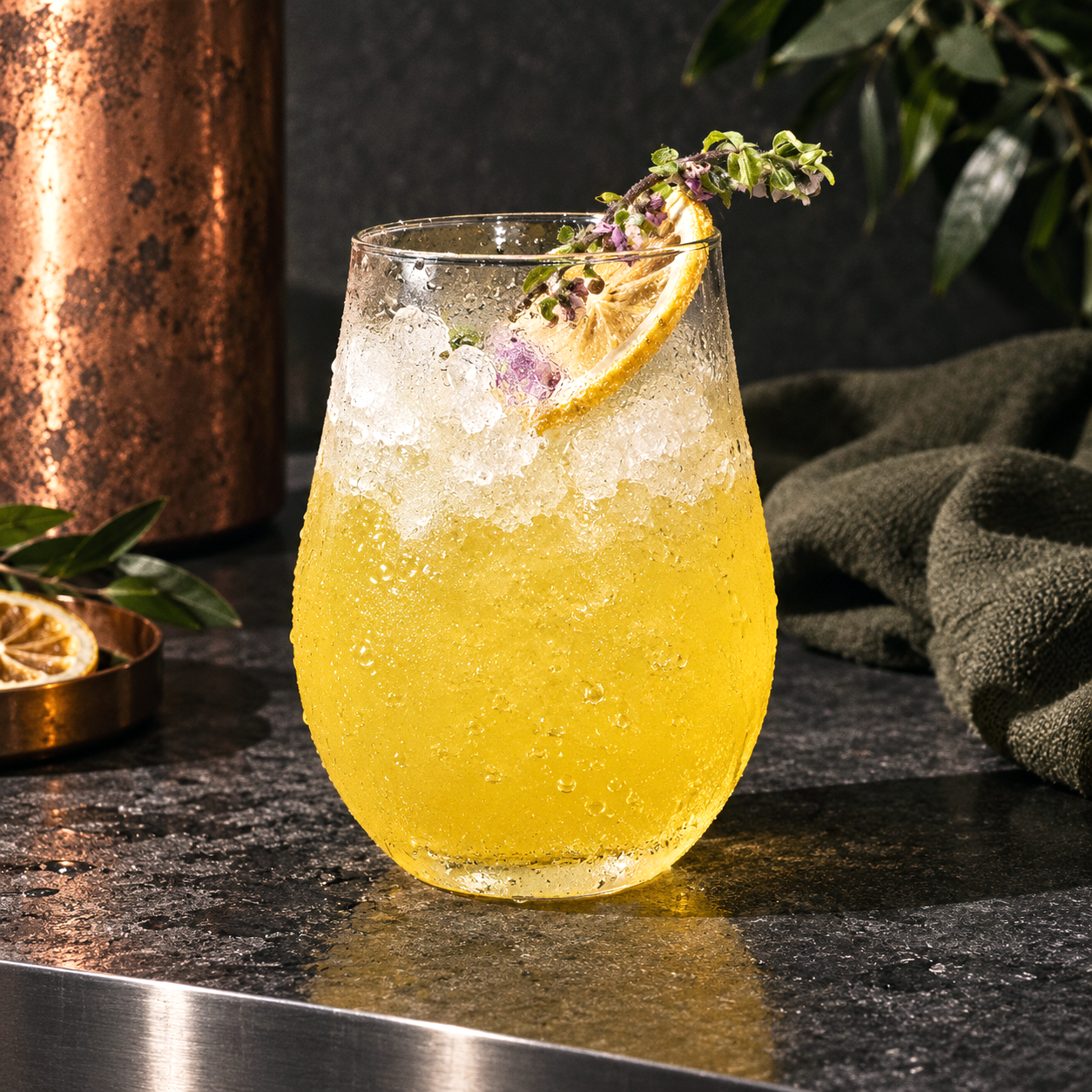 Yuzu Saketini cocktail by Empire Beverages