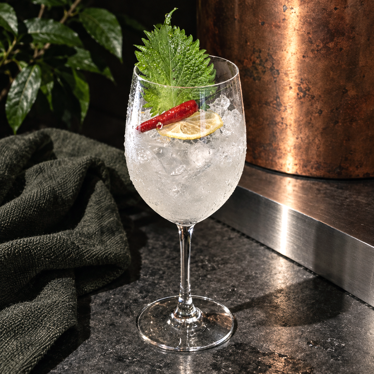 Togarashi Fire cocktail by Empire Beverages