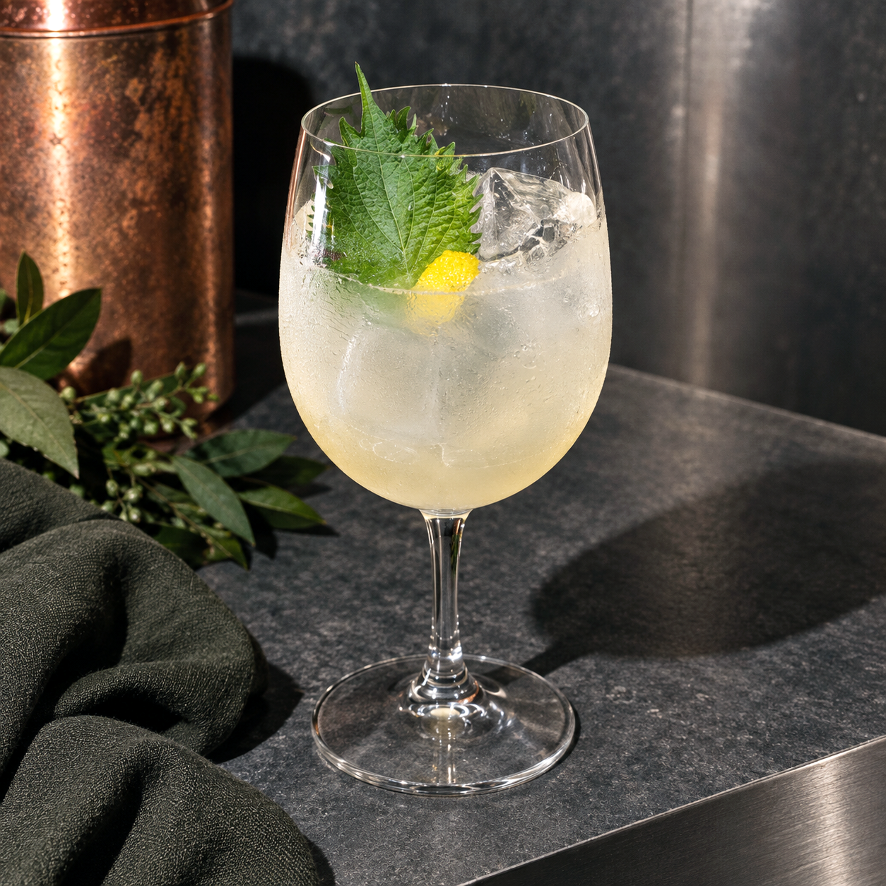 Salted Lychee Martini by Empire Beverages