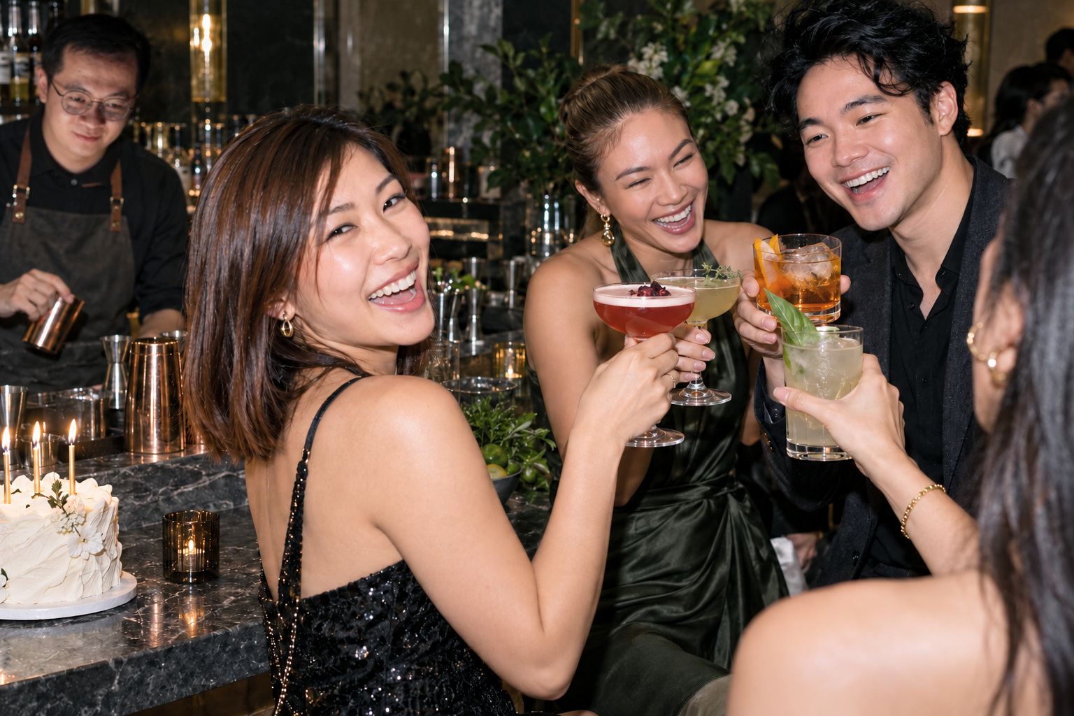 Large-scale bespoke cocktail service by Empire Beverages