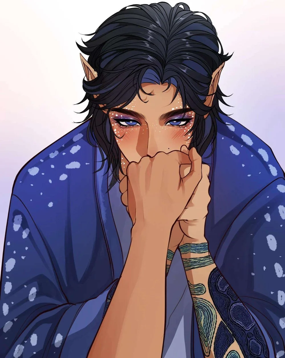 Rhin, art by Rose Magpie