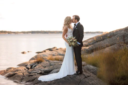 Bröllopsfoto Idöborg, Liza och Carl