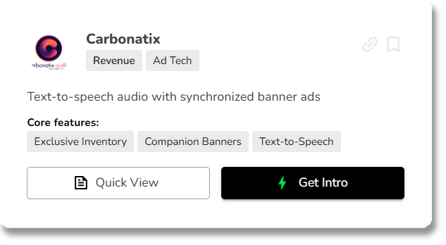 Carbonatix Profile Card