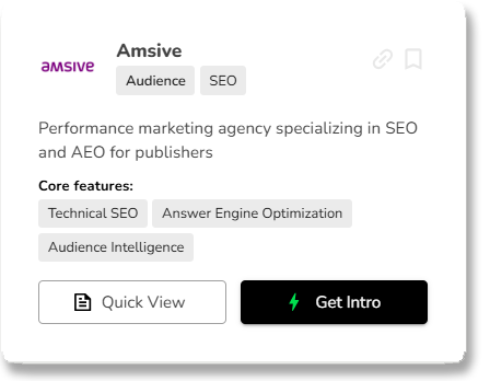 Amsive Profile Card
