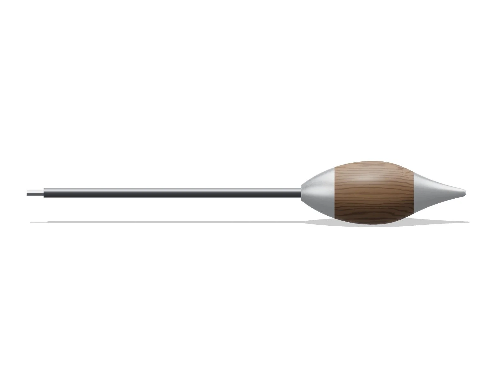 Flutter screwdriver, side view