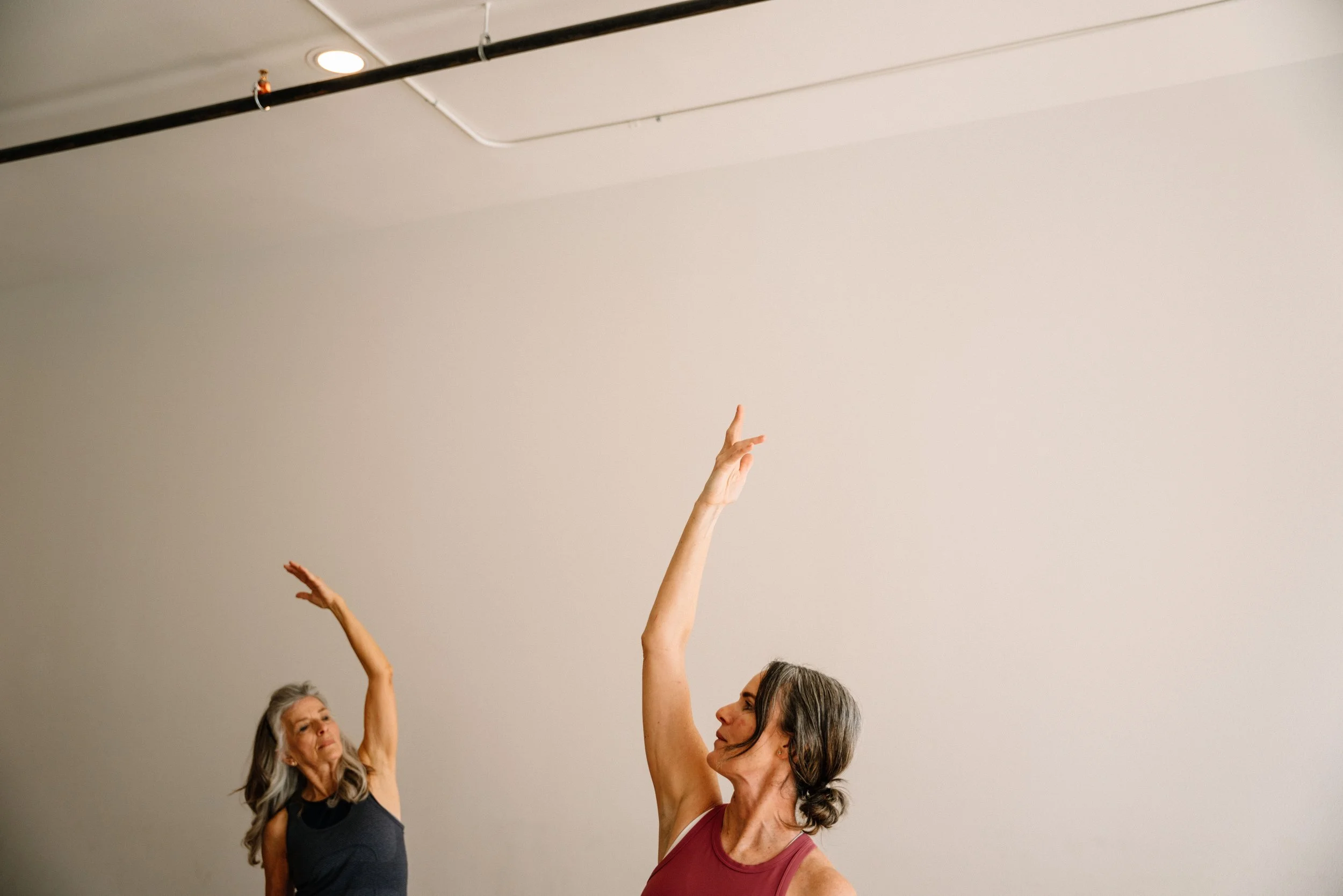 Yoga practice at LYC