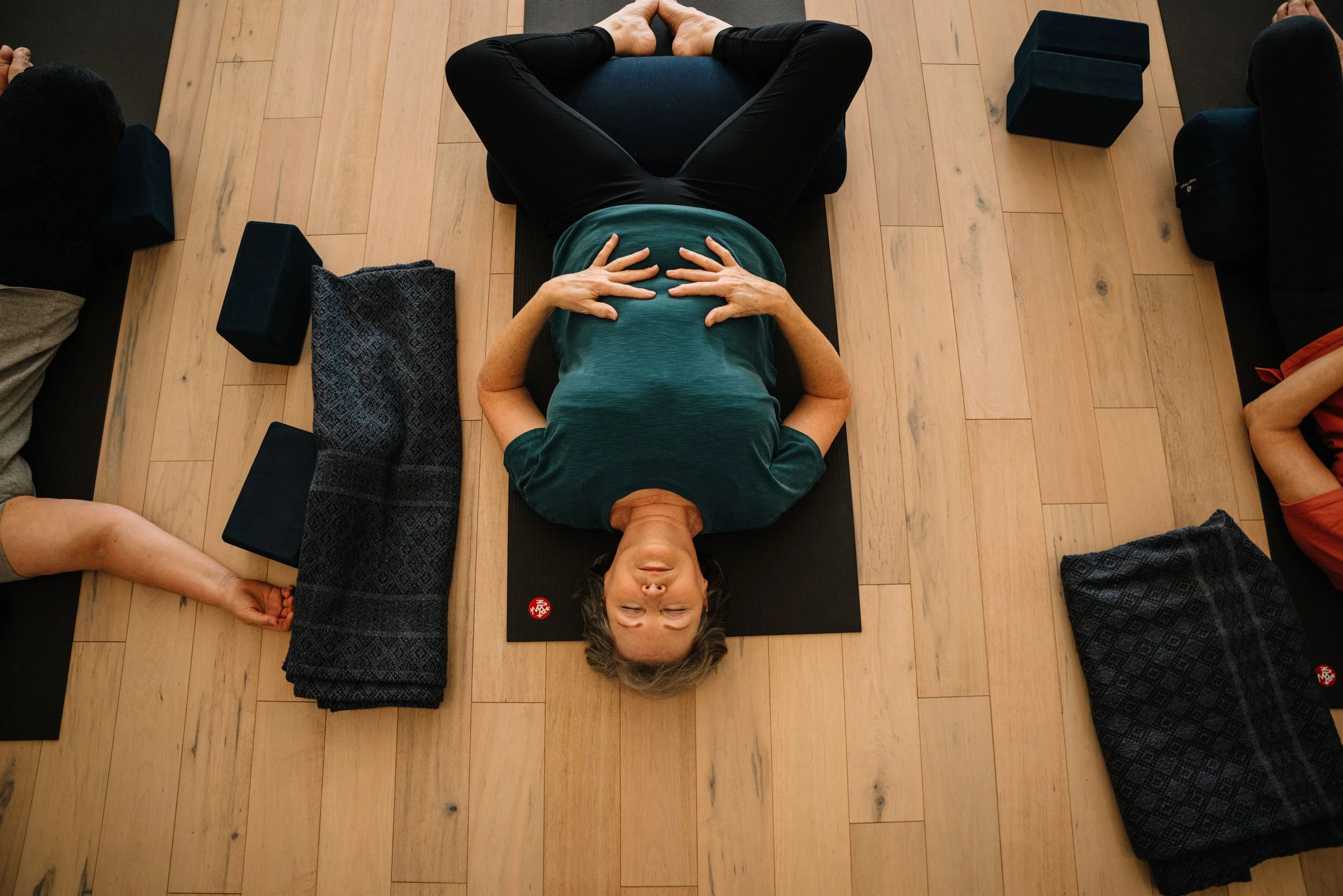 Restorative yoga practice