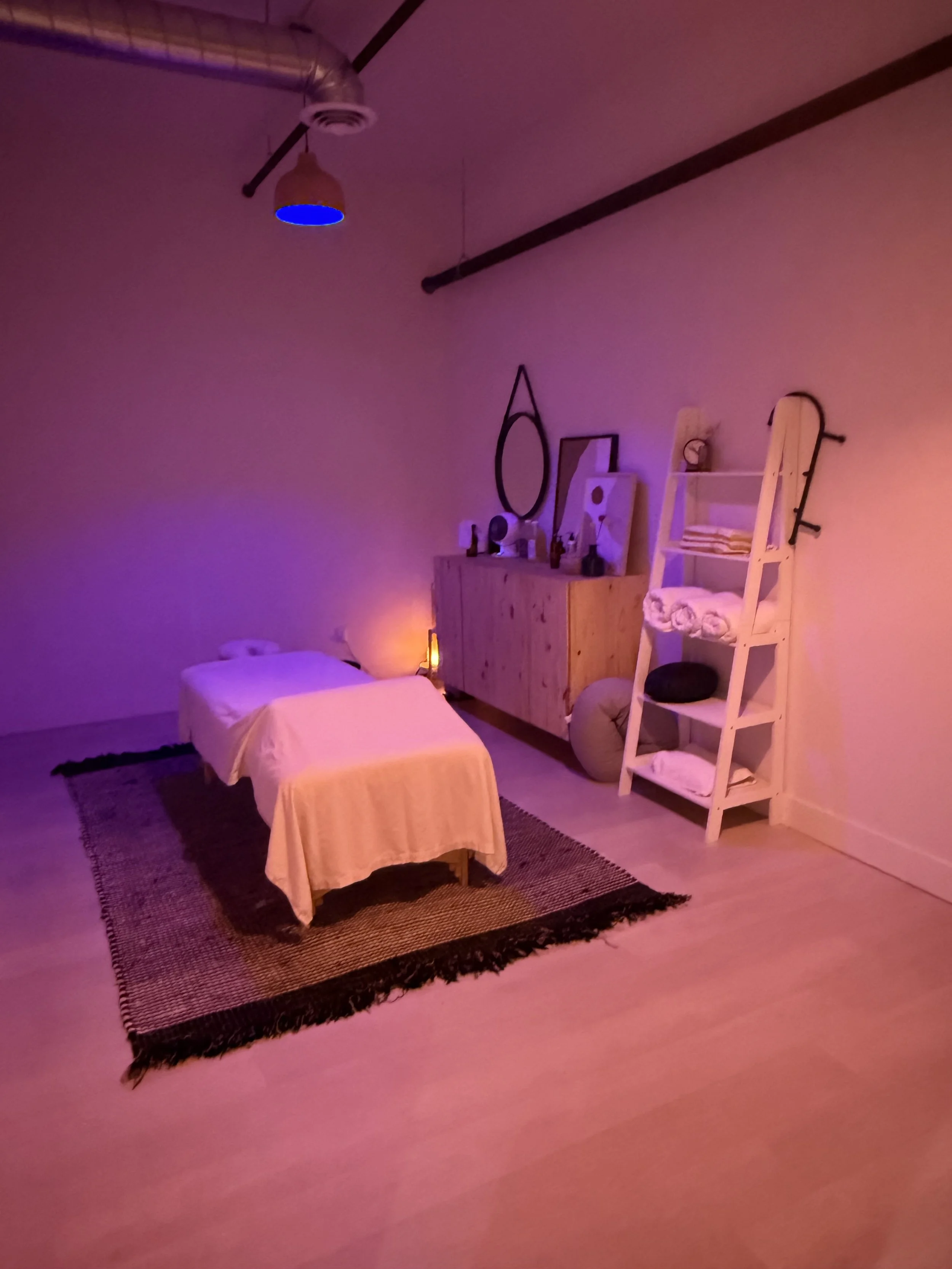 Massage therapy at Lynden Yoga Collective