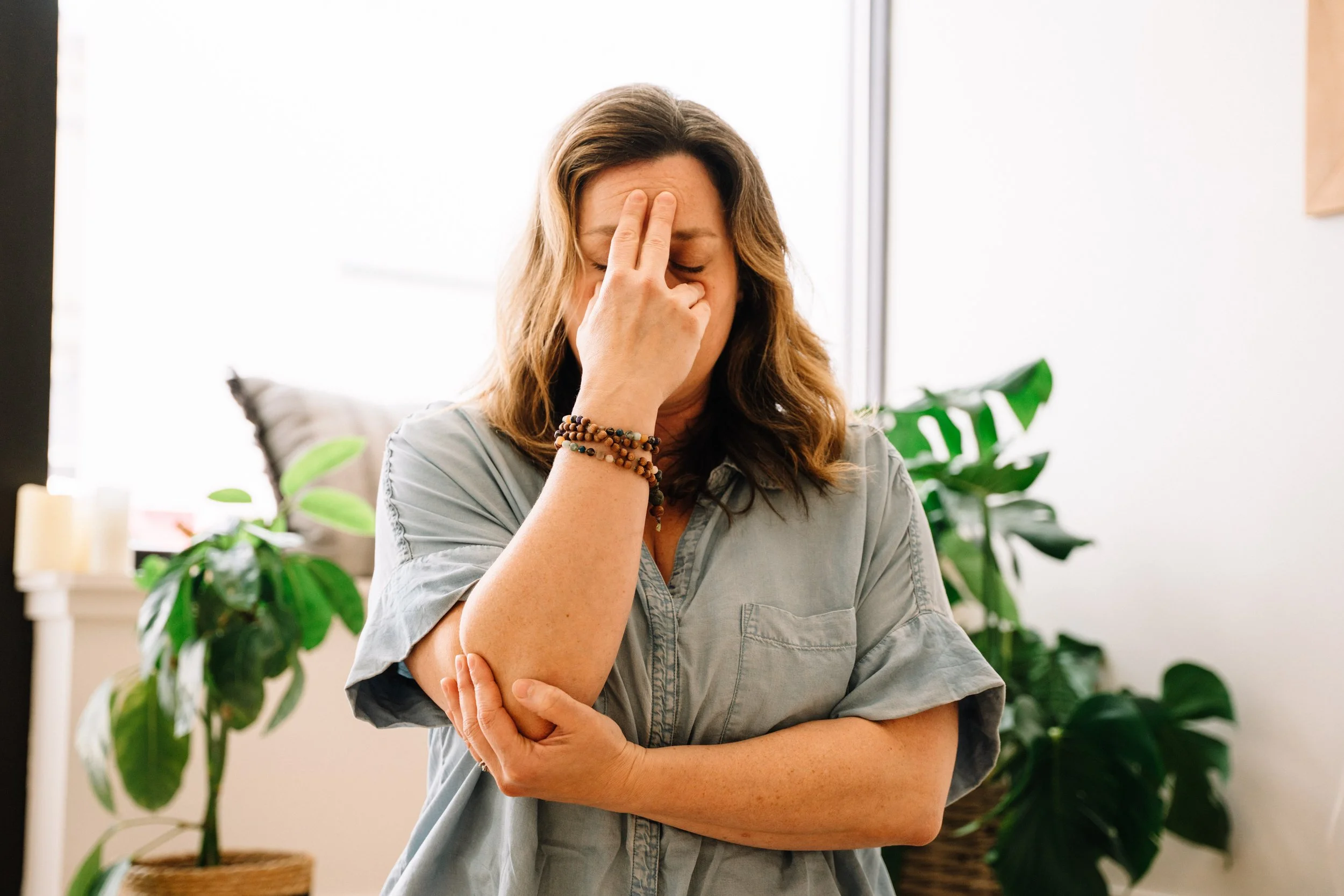 Pranayama practice at Lynden Yoga Collective