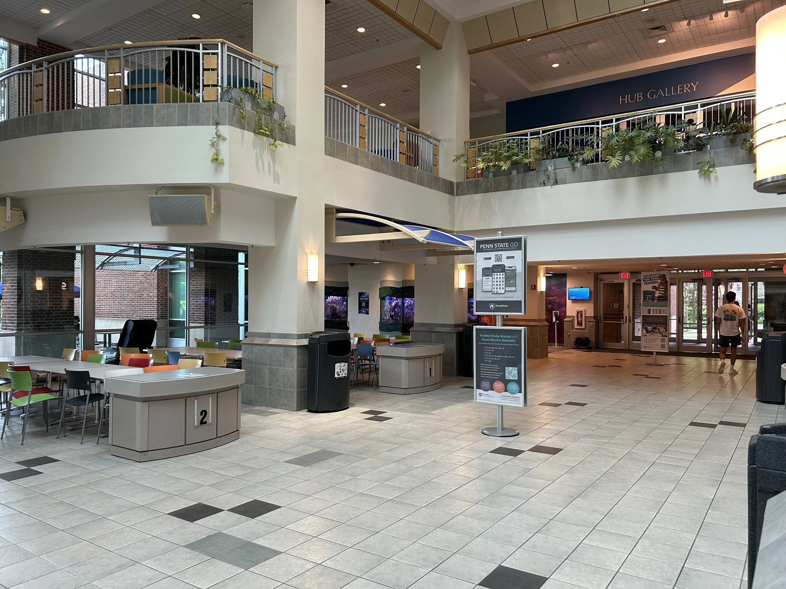 Tour Starting Location at the HUB