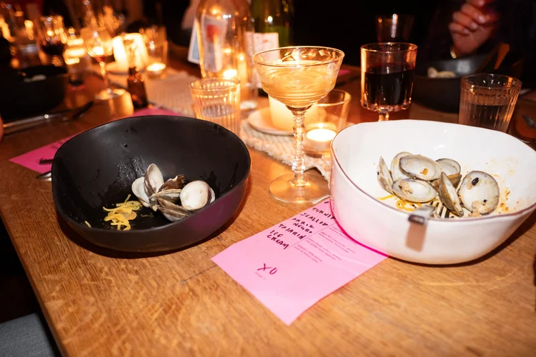 clams + acqua pazza, photo by Max Li