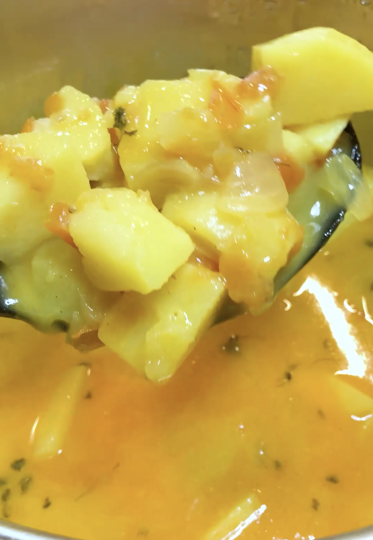 Coconut Potato Curry