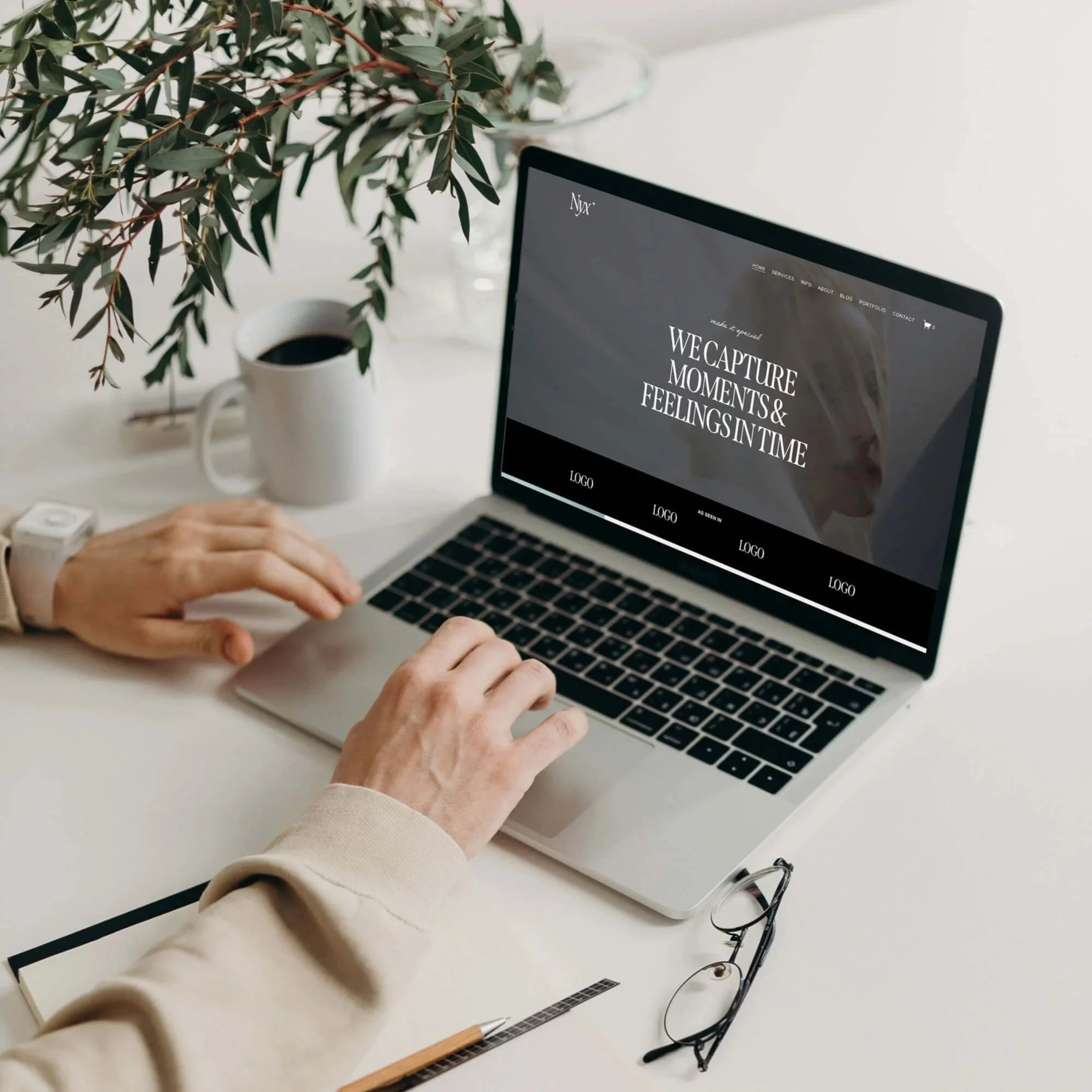 Nyx Squarespace Template