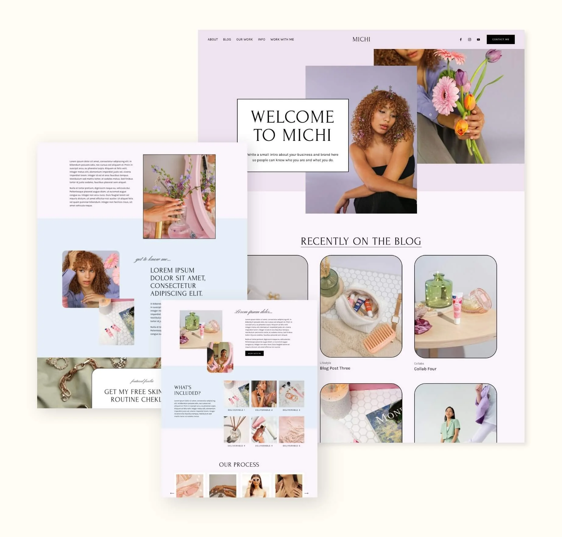Ava Grand Squarespace Template