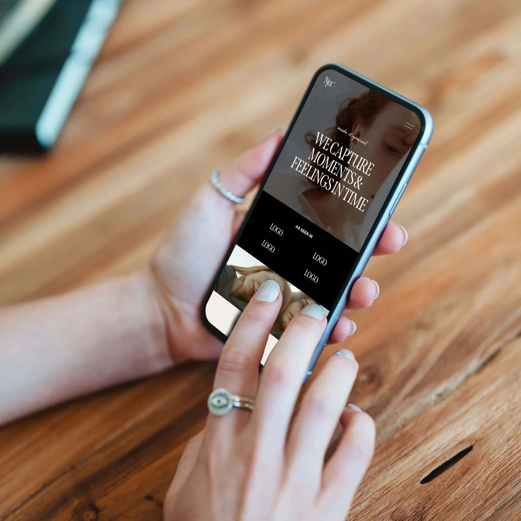 Nyx Squarespace Template