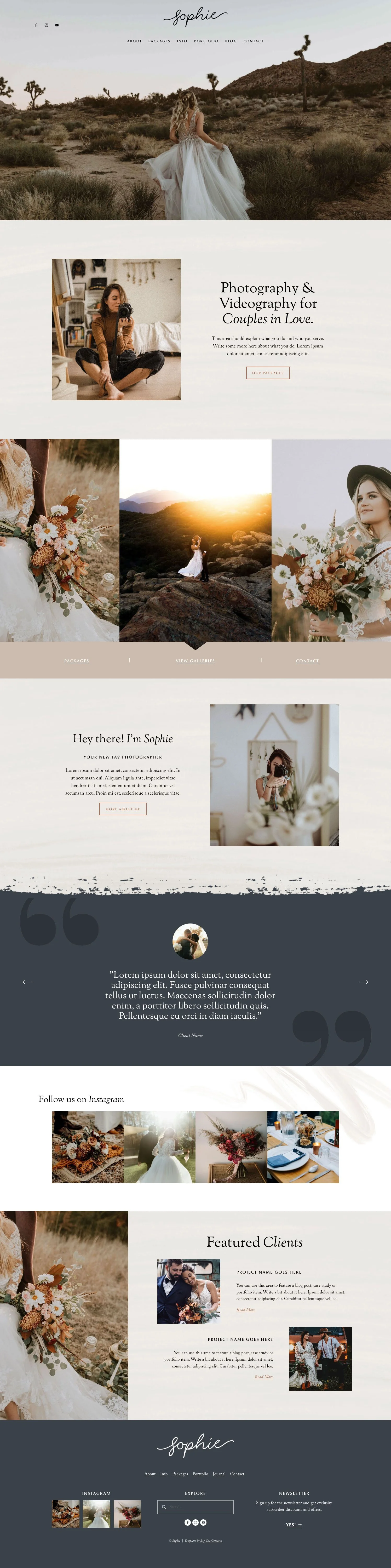 Long scrolling image
