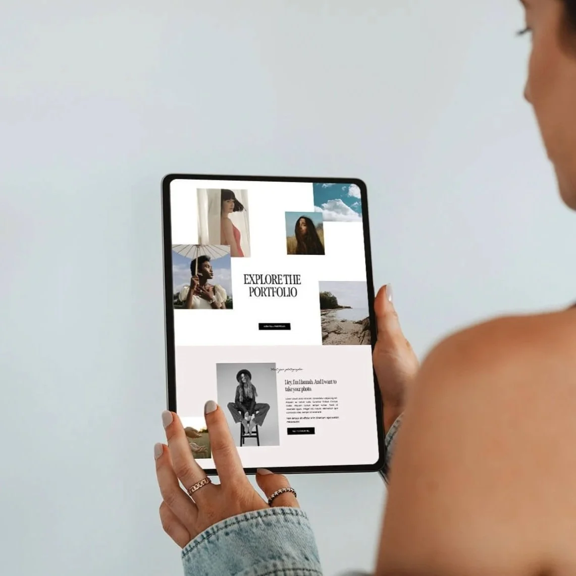 Nyx Squarespace Template