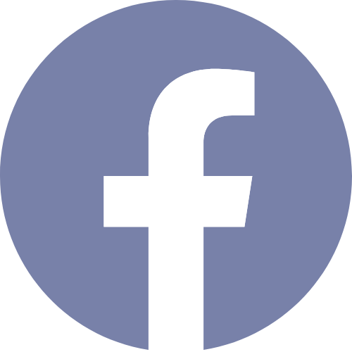 The Facebook logo showing a blue circle with a large lowercase 'f' in the middle