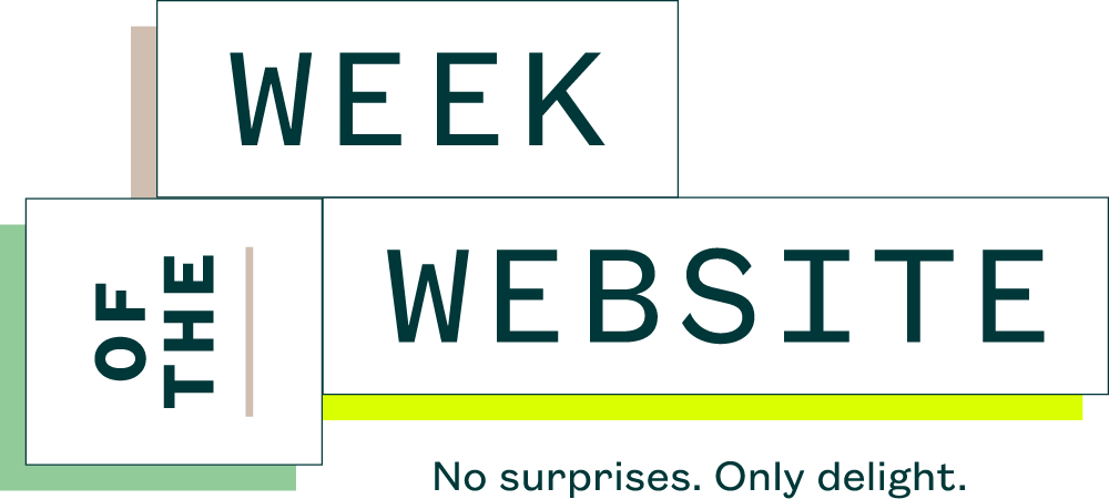 Week Of The Website