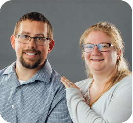 Brent and Sara Kelderman