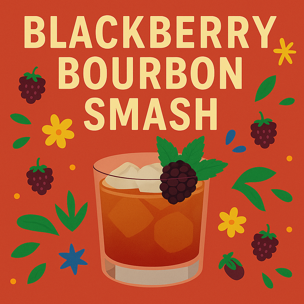 Blackberry Bourbon Smash