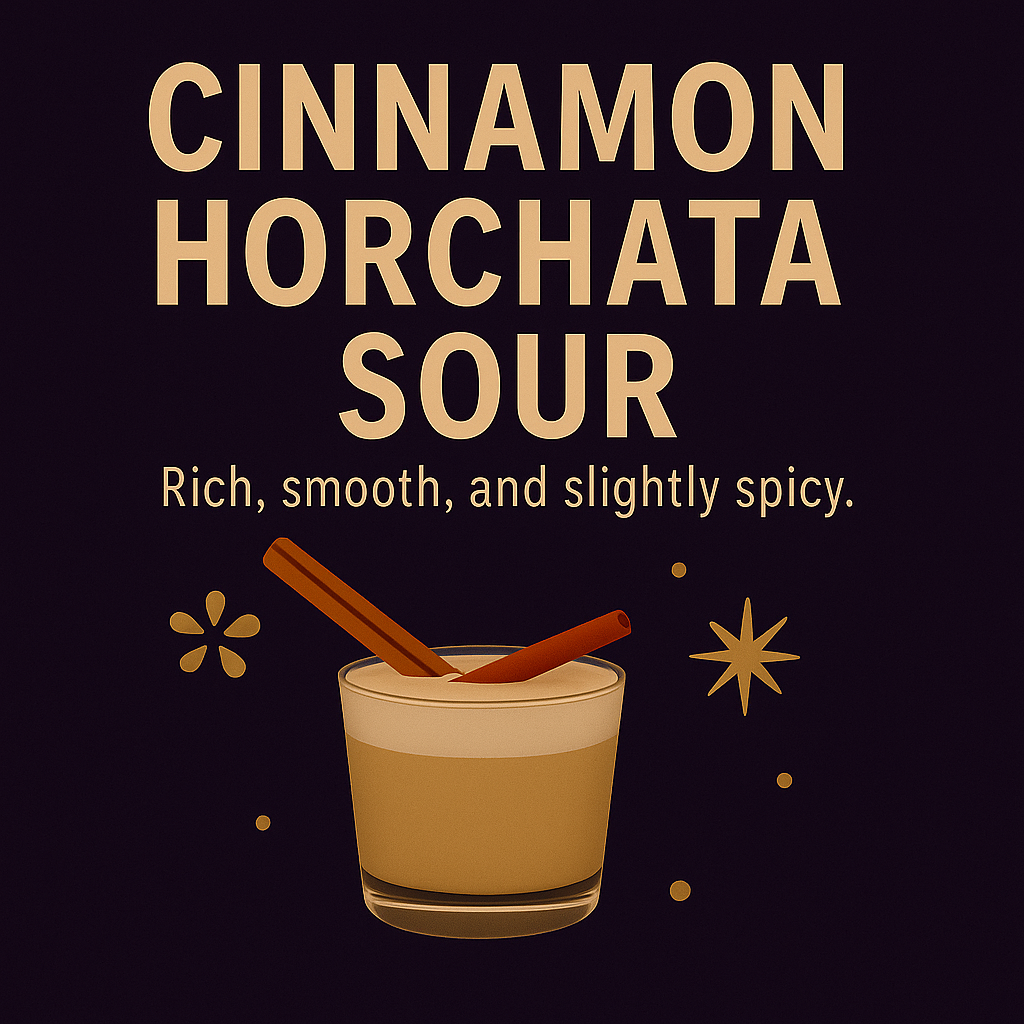 Cinnamon Horchata Sour
