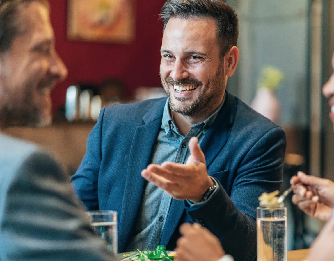 Professional corporate catering setup - business meeting food Metro Detroit