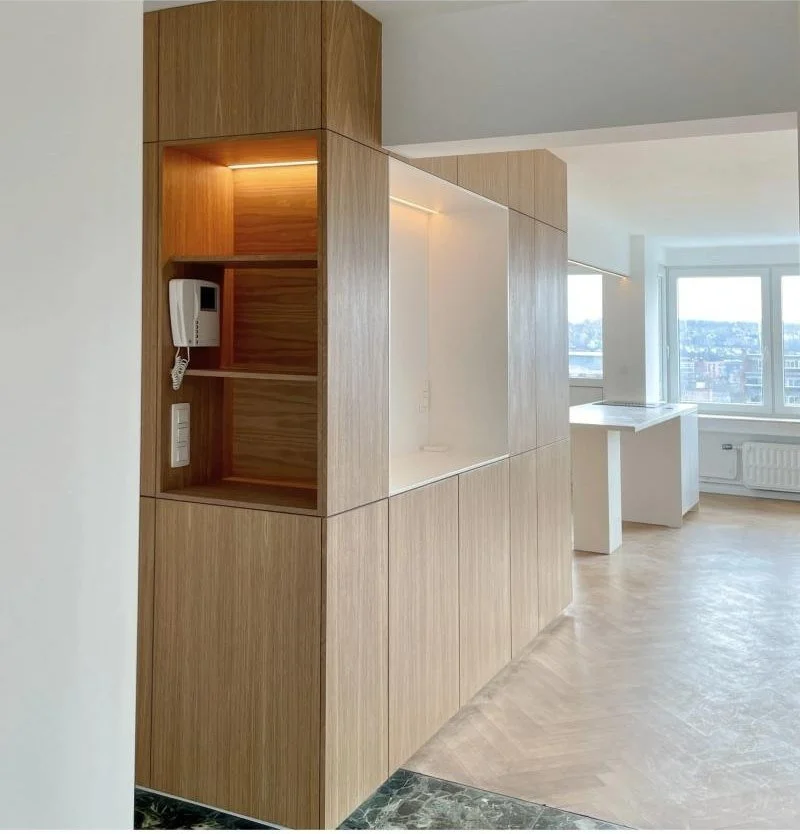 Le cube depuis l’entrée