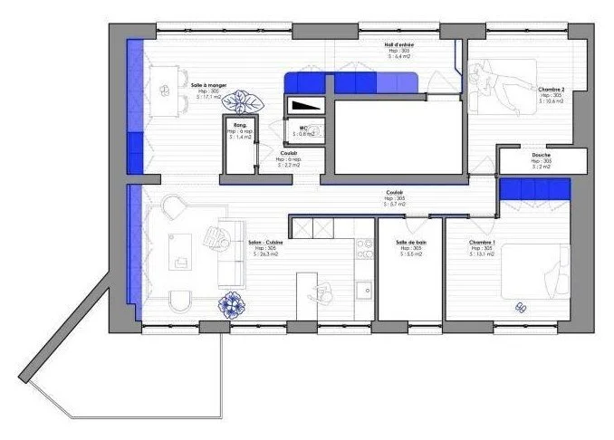 Plan — projeté