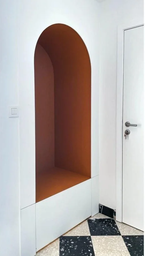 Niche en arc