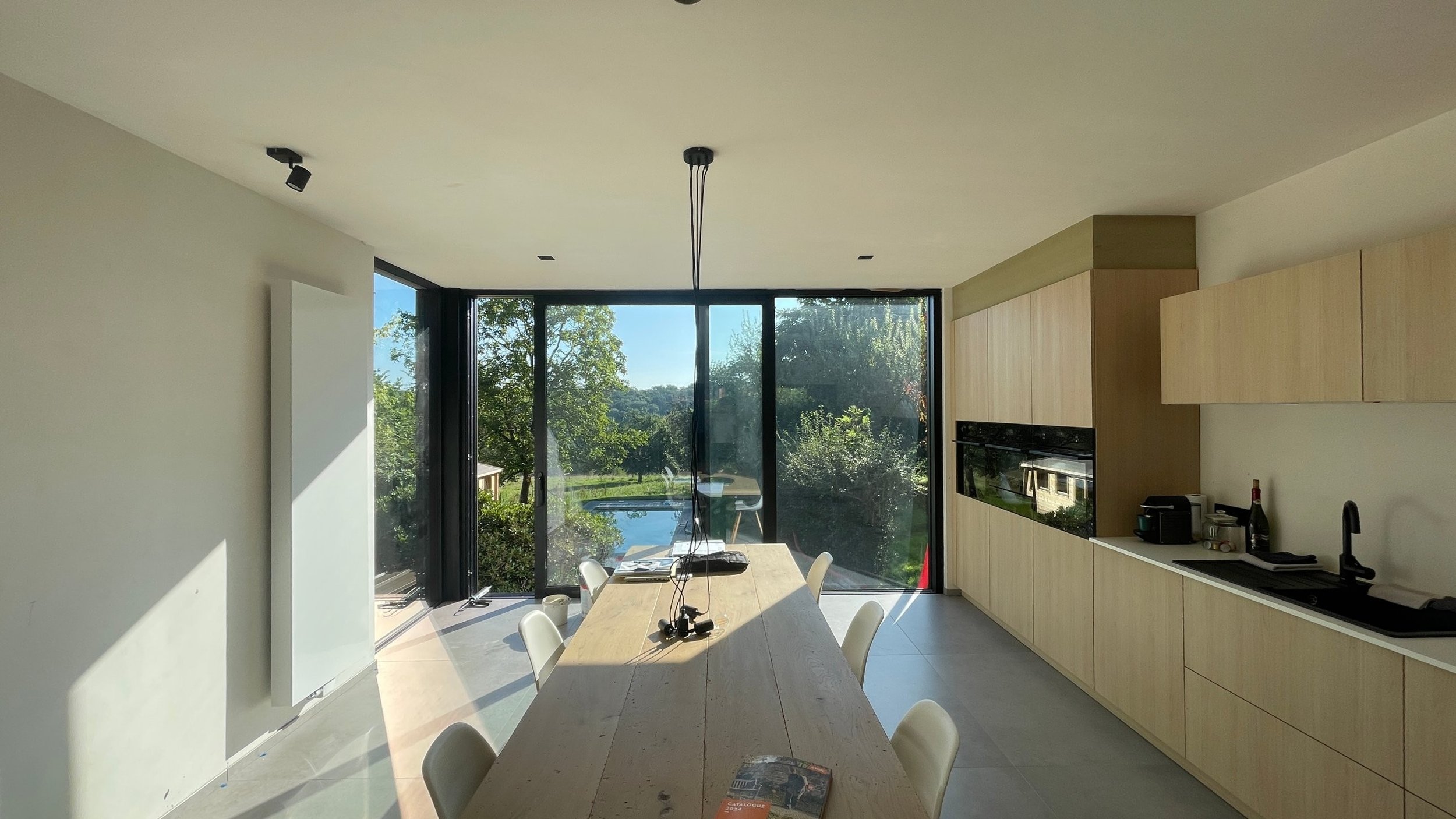Cuisine dans l’extension à Argenteau
