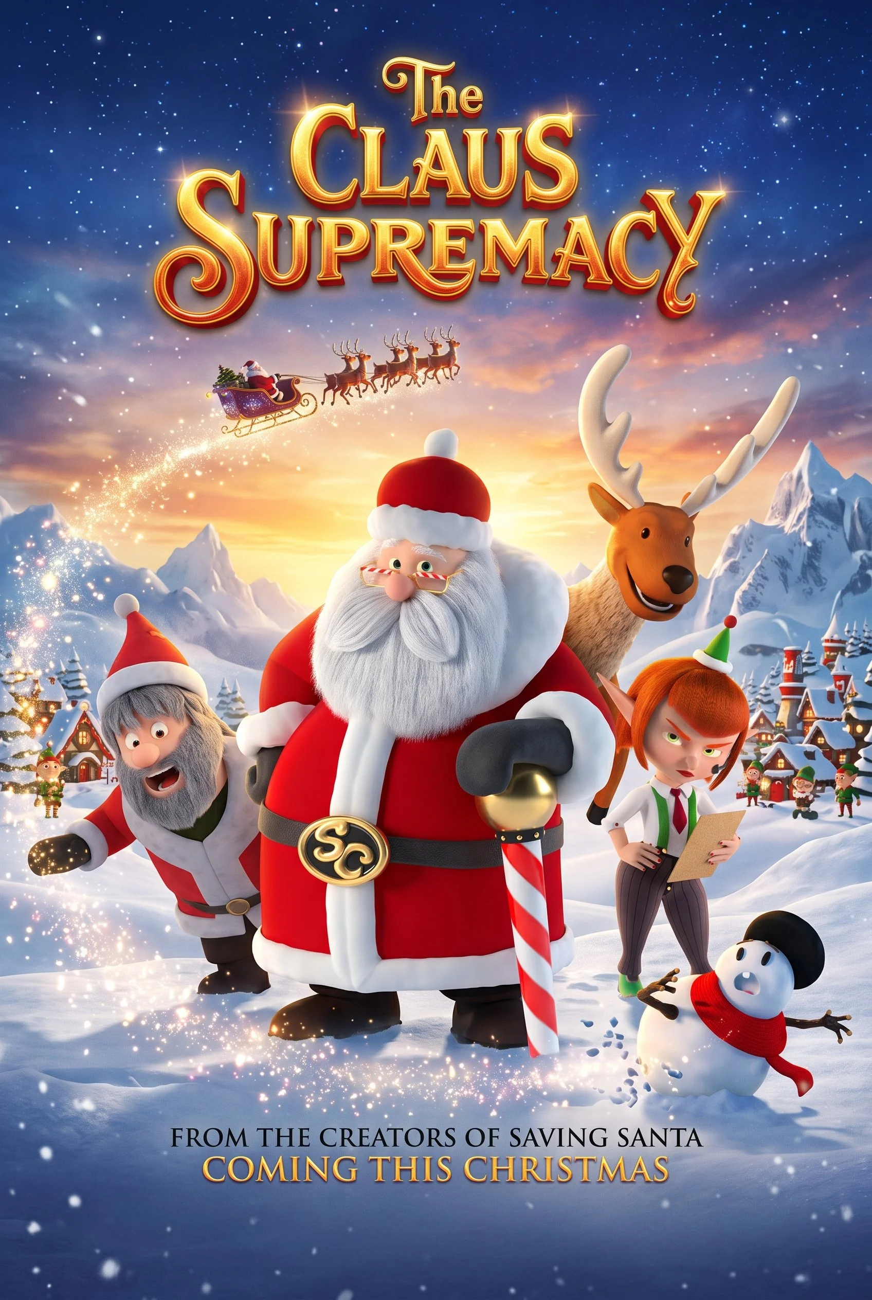 The Claus Supremacy poster